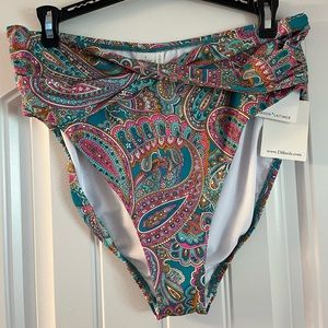 Gibson & Latimer High Wasted Bikini Bottom NWT